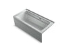 KOHLER K-1948-LAW Archer 66" x 32" alcove bath with Bask heated surface, left drain