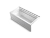 KOHLER K-1949-GHRAW Archer 66" x 32" alcove Heated BubbleMassage air bath with Bask heated surface, right drain