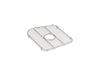KOHLER K-5119 Staccato Stainless steel large sink rack, 13" x 15-3/4", for left-hand bowl