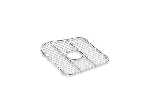 KOHLER K-5119 Staccato Stainless steel large sink rack, 13" x 15-3/4", for left-hand bowl