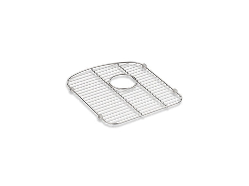 KOHLER K-5182 Langlade Stainless steel sink rack, 13-1/2" x 15-3/8", for left-hand bowl