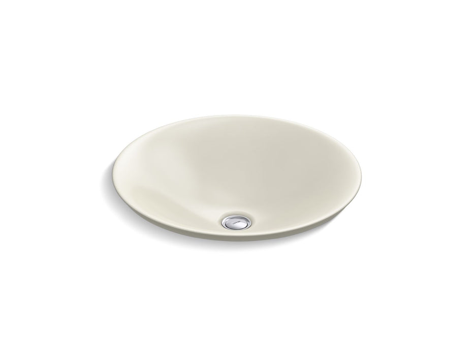 KOHLER K-7806 Carillon 17-3/4" round drop-in bathroom sink, no overflow
