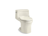 KOHLER K-4007 San Souci One-piece round-front toilet, 1.28 gpf