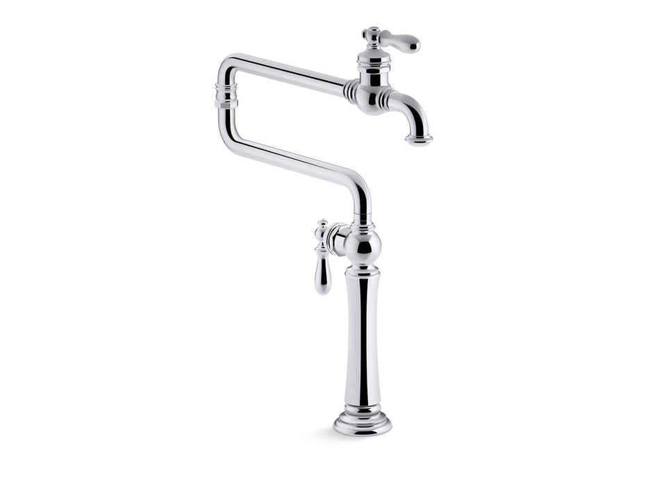 KOHLER K-99271 Artifacts Deck-mount pot filler