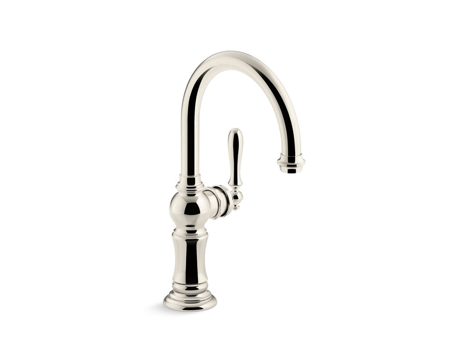 KOHLER Artifacts Single-handle kitchen sink faucet