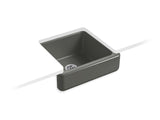 KOHLER K-5664 Whitehaven 23-1/2" undermount single-bowl farmhouse kitchen sink