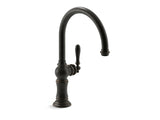 KOHLER K-99263 Artifacts Single-handle kitchen sink faucet