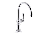 KOHLER K-99263 Artifacts Single-handle kitchen sink faucet