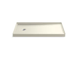 KOHLER K-8459 Rely 60" x 32" alcove shower base, left drain