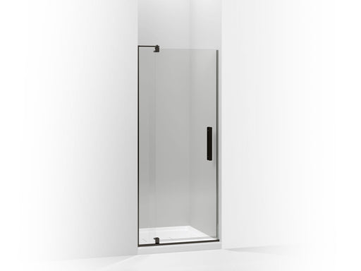 KOHLER K-707506-L Revel Pivot shower door, 74" H x 27-5/16 - 31-1/8" W, with 5/16" thick Crystal Clear glass