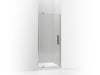 KOHLER K-707506-L Revel Pivot shower door, 74" H x 27-5/16 - 31-1/8" W, with 5/16" thick Crystal Clear glass