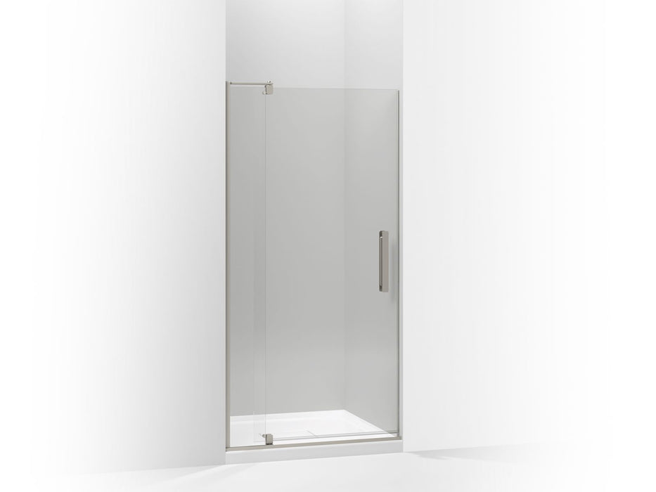 KOHLER K-707531-L Revel Pivot shower door, 70" H x 35-1/8 - 40" W, with 5/16" thick Crystal Clear glass