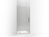 KOHLER K-707536-L Revel Pivot shower door, 74" H x 35-1/8 - 40" W, with 5/16" thick Crystal Clear glass