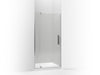 KOHLER K-707536-L Revel Pivot shower door, 74" H x 35-1/8 - 40" W, with 5/16" thick Crystal Clear glass