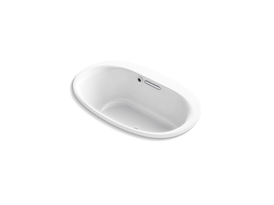 KOHLER K-5713-W1 Underscore 59-3/4" x 35-3/4" drop-in bath with Bask heated surface