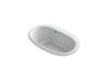 KOHLER K-5713-W1 Underscore 59-3/4" x 35-3/4" drop-in bath with Bask heated surface