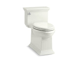 KOHLER K-6428 Memoirs Stately One-piece compact elongated toilet with skirted trapway, 1.28 gpf