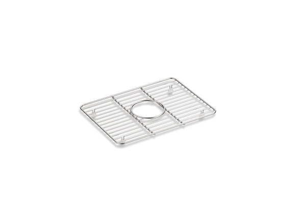 KOHLER K-5198 Cairn Stainless steel sink rack, 10-3/8