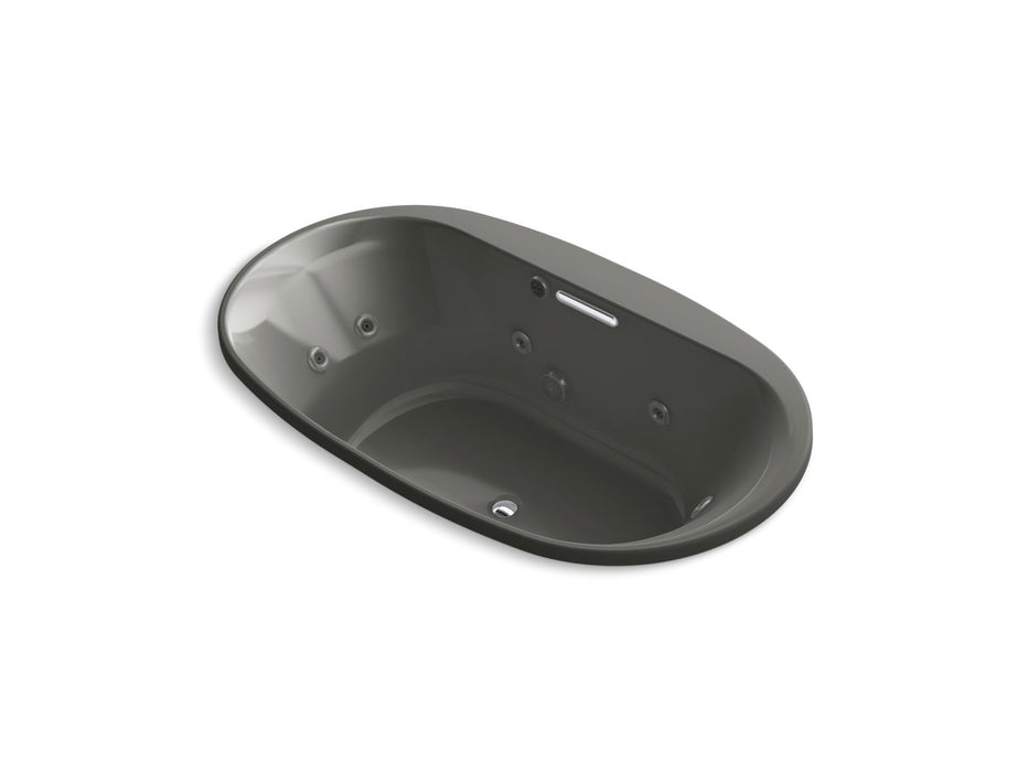 KOHLER K-5718-JH Underscore 72" x 42" drop-in heated whirlpool bath