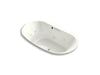 KOHLER K-5718-JH Underscore 72" x 42" drop-in heated whirlpool bath