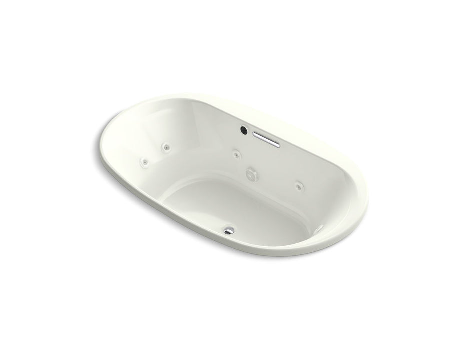 KOHLER K-5718-JH Underscore 72" x 42" drop-in heated whirlpool bath