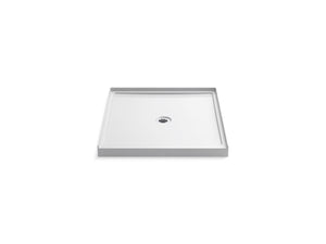 KOHLER K-8647 Rely 36" x 42" alcove shower base, center drain