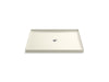 KOHLER K-8648 Rely 48" x 42" alcove shower base, center drain