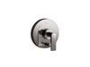 KOHLER Composed Rite-Temp valve trim with push-button diverter and lever handle