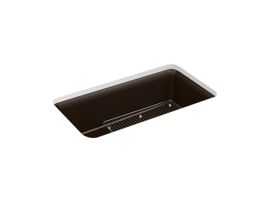 KOHLER K-8206 Cairn 33-1/2" undermount single-bowl kitchen sink