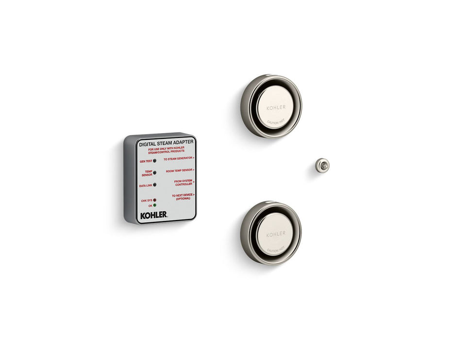 KOHLER K-5549-K1 Invigoration Series Tandem digital steam adapter kit