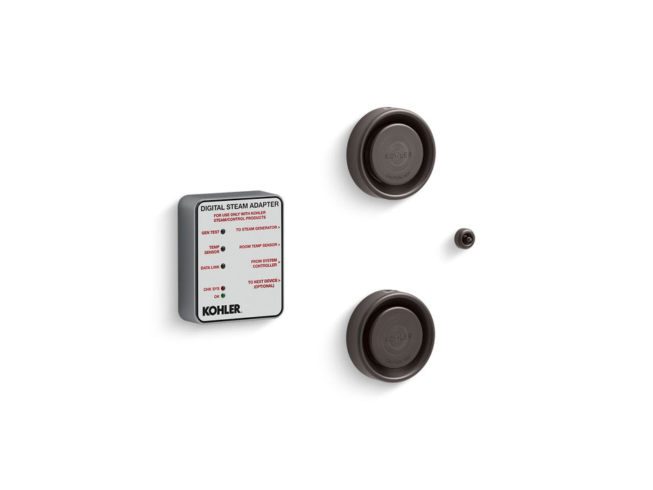 KOHLER K-5549-K1 Invigoration Series Tandem digital steam adapter kit