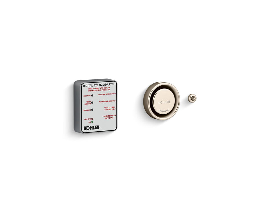 KOHLER K-5548-K1 Invigoration Series Digital steam adapter kit
