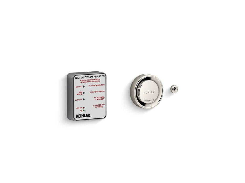 KOHLER K-5548-K1 Invigoration Series Digital steam adapter kit