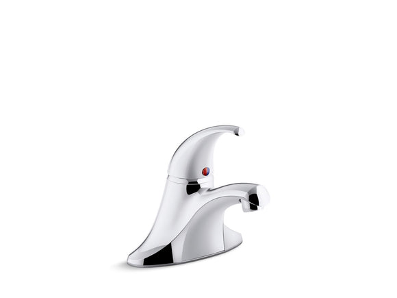 KOHLER K-15182-4DRA Coralais Single-handle bathroom sink faucet, 1.2 gpm, project pack