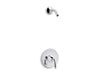 KOHLER K-PLS15611-4 Coralais Shower valve trim with lever handle, less showerhead, project pack
