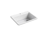 KOHLER K-8668-1A1 Riverby 27" top-mount single-bowl kitchen sink