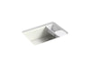 KOHLER K-8668-5UA2 Riverby 27" undermount single-bowl workstation kitchen sink