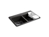 KOHLER K-8679-1A2 Riverby 33" top-mount double-bowl workstation kitchen sink