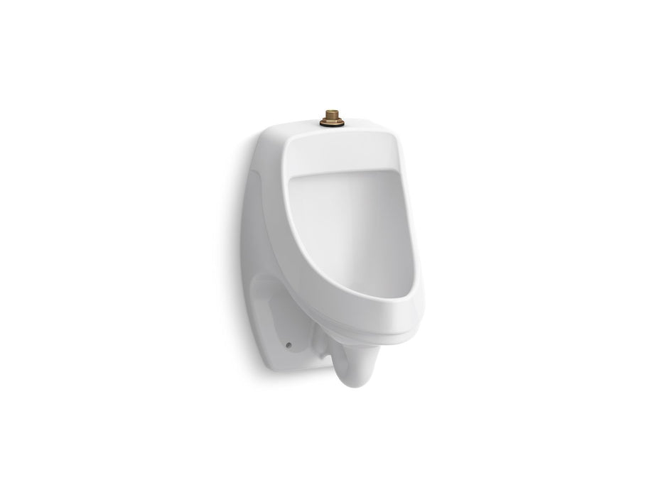 KOHLER K-5452-ETSS Dexter Washout wall-mount 0.125 gpf urinal with top spud, antimicrobial