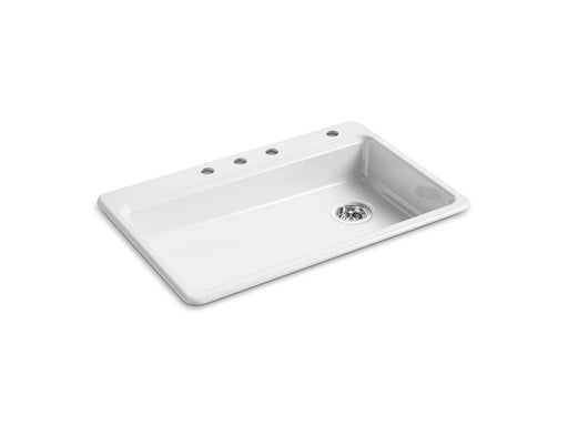 KOHLER Riverby 33" top-mount single-bowl kitchen sink