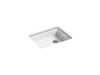 KOHLER K-5479-5U Riverby 25" undermount single-bowl kitchen sink