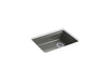 KOHLER K-5479-5U Riverby 25" undermount single-bowl kitchen sink
