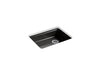 KOHLER K-5479-5U Riverby 25" undermount single-bowl kitchen sink