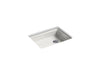 KOHLER K-5479-5U Riverby 25" undermount single-bowl kitchen sink