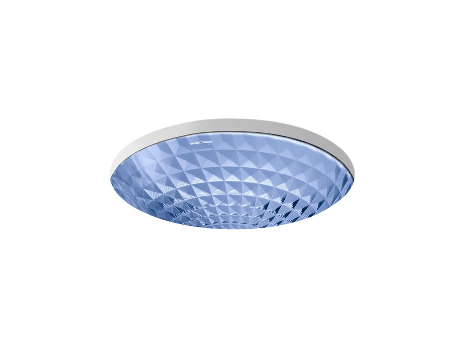 KOHLER K-2361 Kallos 16" round undermount bathroom sink, no overflow