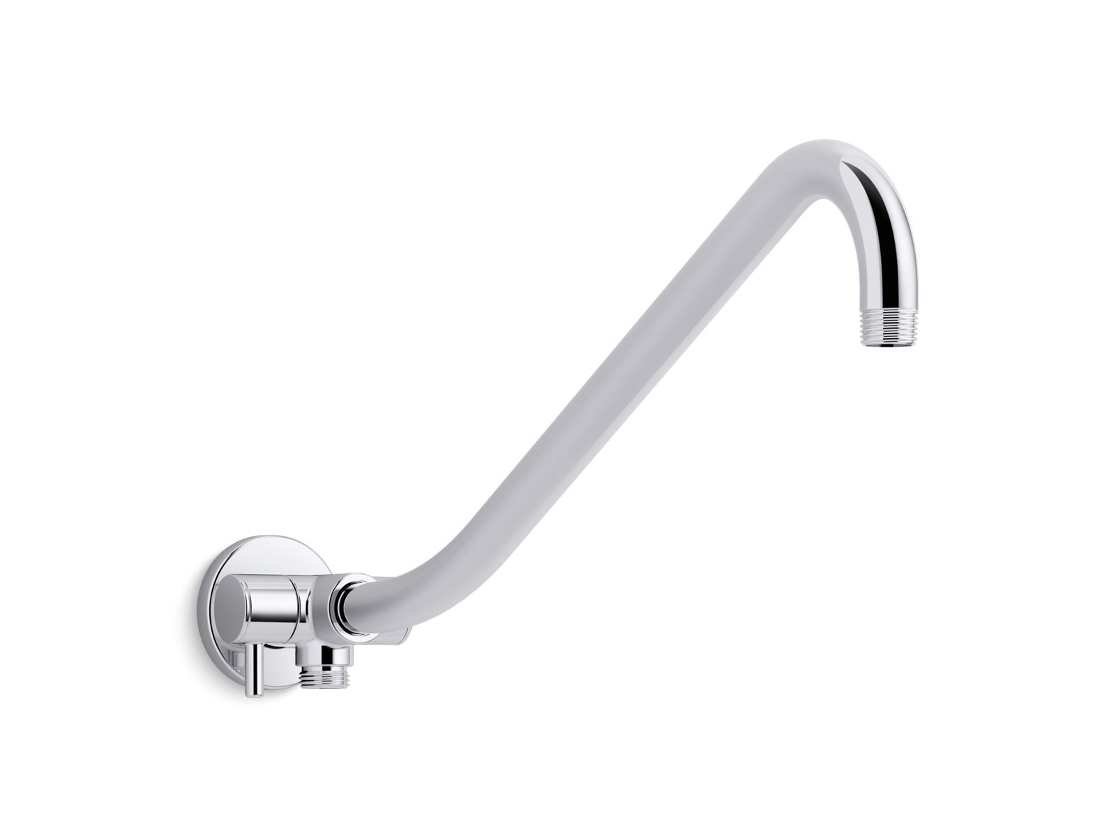 KOHLER Gooseneck Rainhead Arm with 2-Way Diverter in Oil-Rubbed Bronze