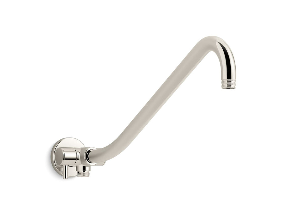 KOHLER Gooseneck Rainhead arm with 2-way diverter