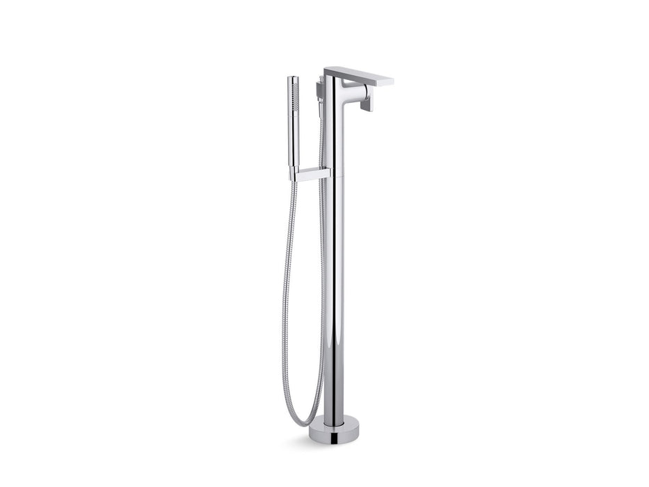 KOHLER K-T73087-4 Composed Floor-mount bath filler trim with handshower
