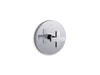 KOHLER Composed MasterShower temperature control valve trim with cross handle
