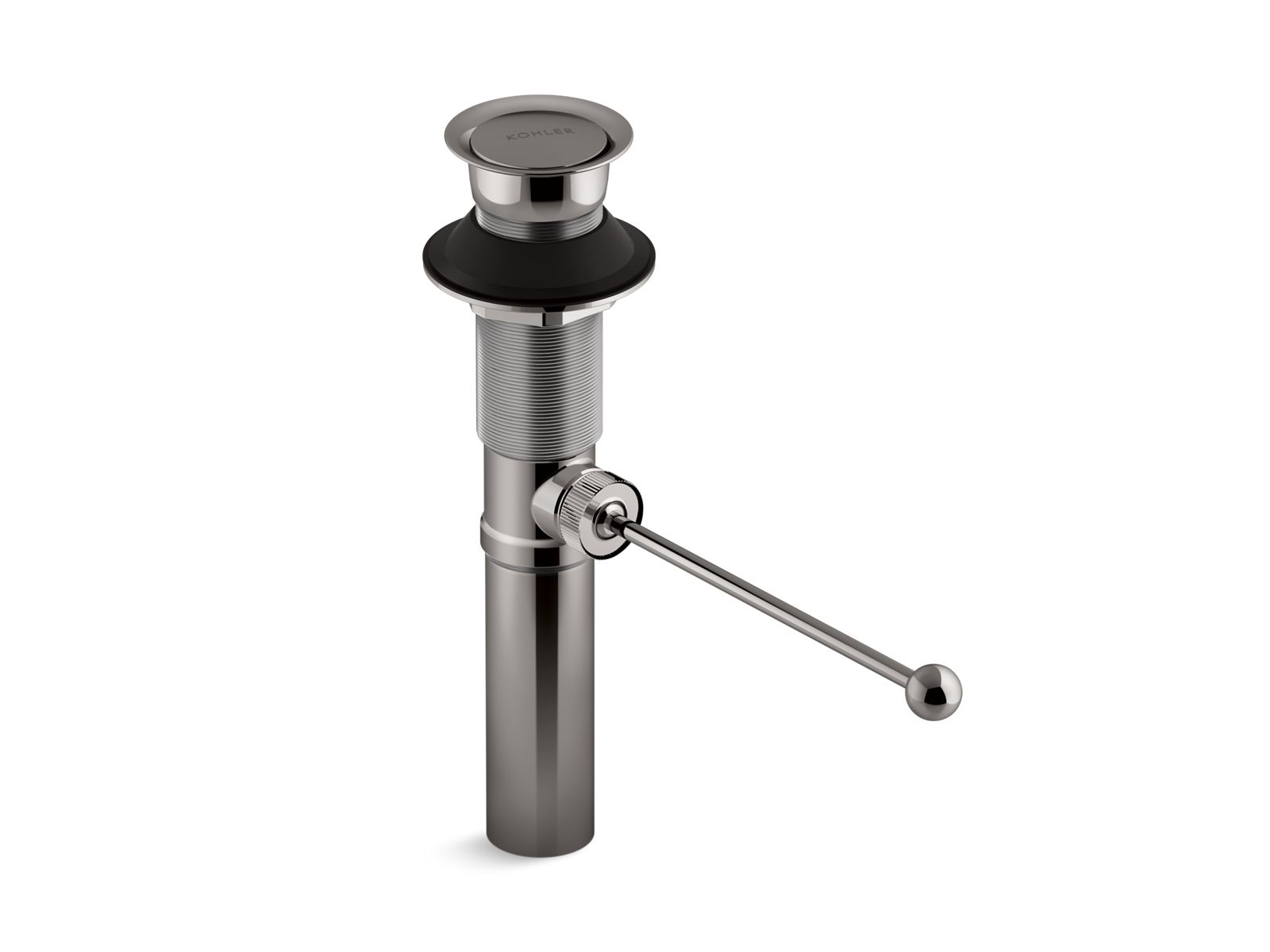 KOHLER Premier Pop-Up Drain Exposed Without Overflow